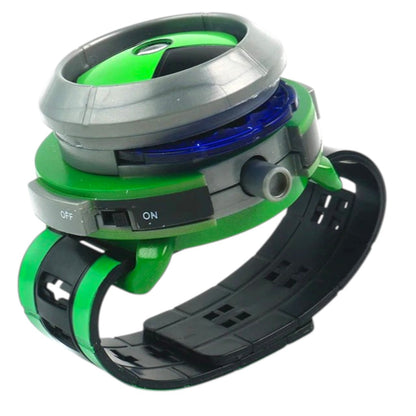 Ben 10 Alien Force Omnitrix Illuminator Watch Toy – Light-Up Role Play Gadget with Alien Discs | Ben 10 Kids Toy