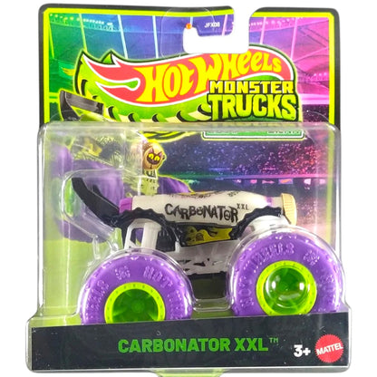 Hot Wheels Monster Trucks Carbonator XXL Glow in the Dark – Bottle-Themed Monster Truck Toy