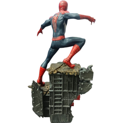 Marvel Spider-Man Collectible Statue (9 Inch) – Superhero Display Figure with Detailed Base