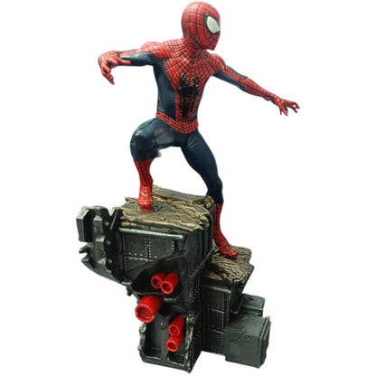 Marvel Spider-Man Collectible Statue (9 Inch) – Superhero Display Figure with Detailed Base