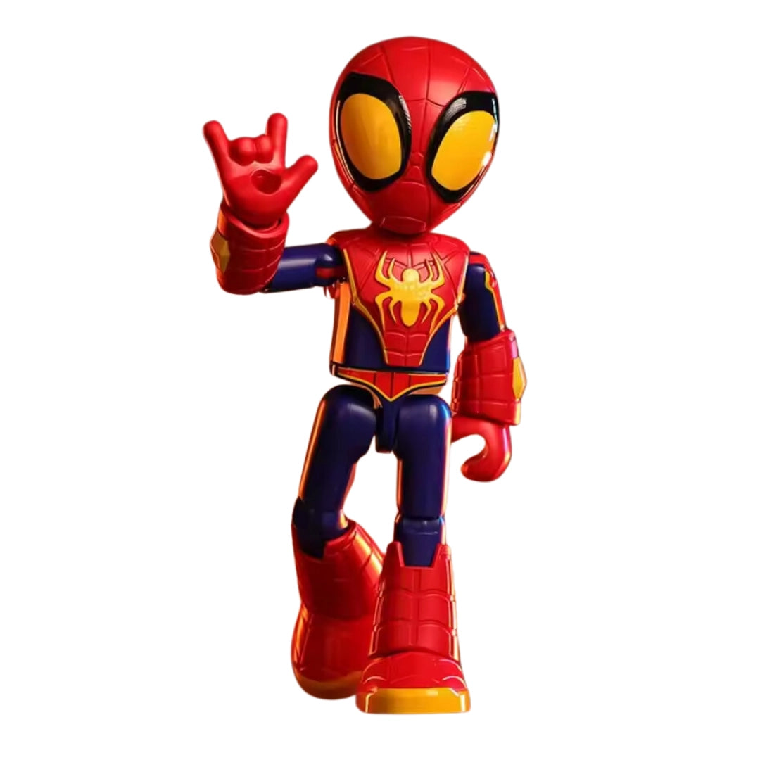 Blokees 74815 Marvel Spidey Web-Spinner Suit Buildable Figure – Amazing Level 02 Model Kit | Spidey & His Amazing Friends Toy (Ages 3+)