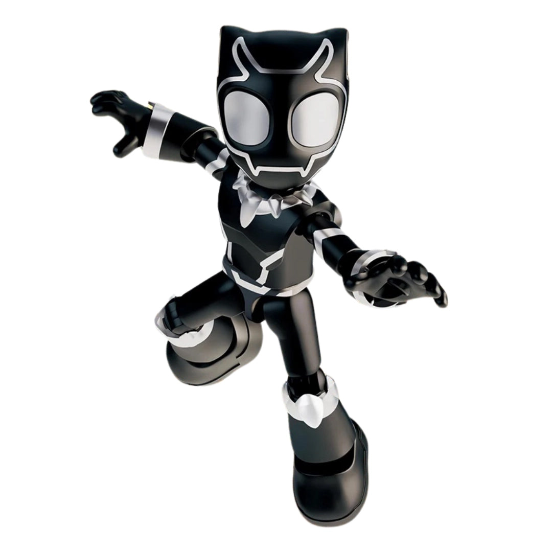 Blokees 74816 Marvel Black Panther Buildable Figure – Amazing Level 02 Model Kit | Spidey & His Amazing Friends Toy (Ages 3+)