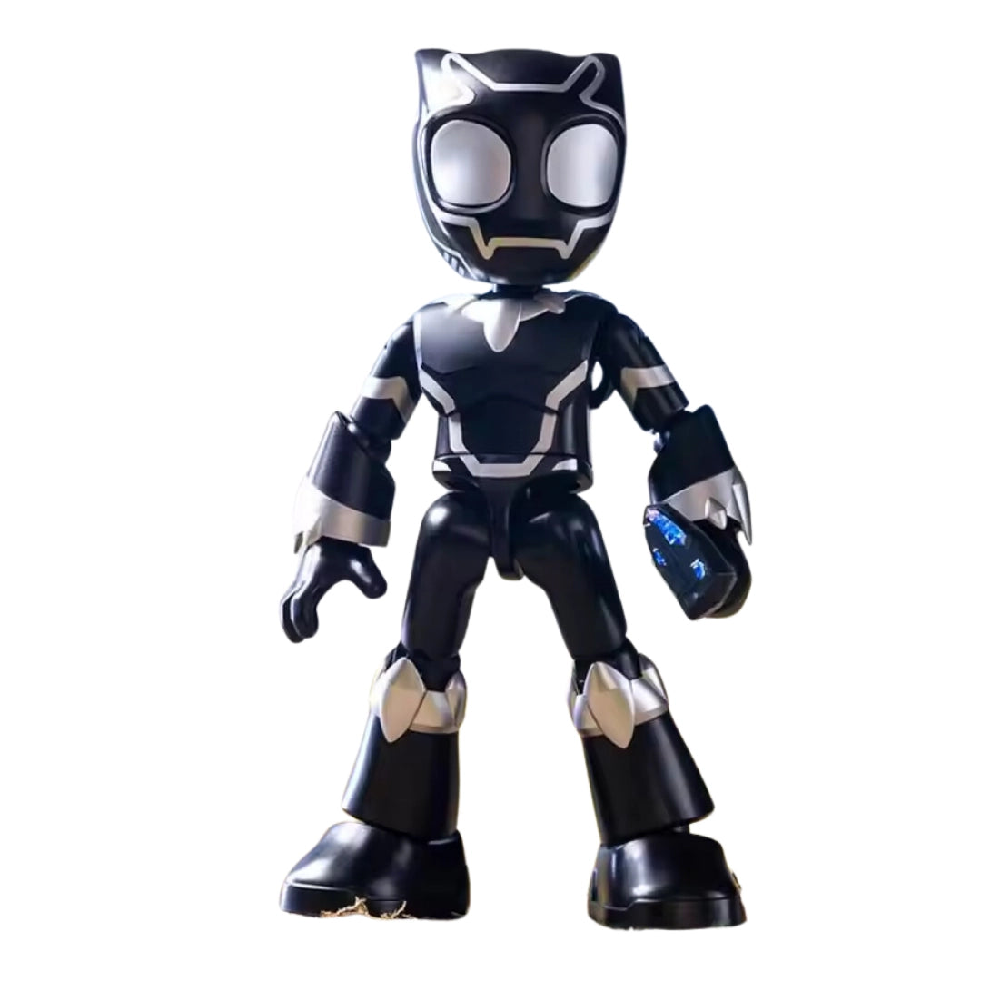 Blokees 74816 Marvel Black Panther Buildable Figure – Amazing Level 02 Model Kit | Spidey & His Amazing Friends Toy (Ages 3+)