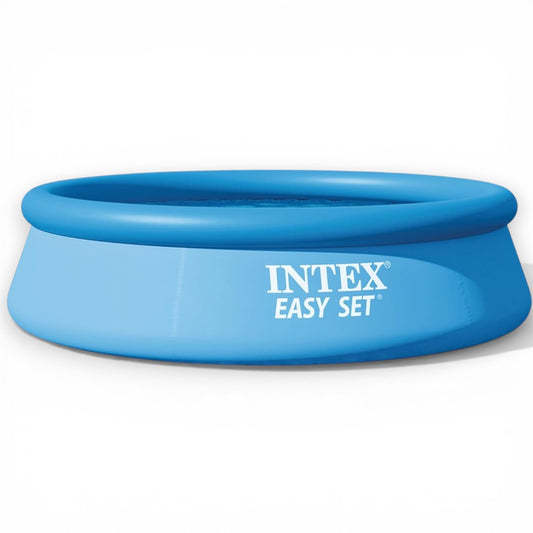 Intex Easy Set Swimming Pool 28120 – 10 ft x 30 in (305 × 76 cm) Inflatable Family Pool | Quick Setup Backyard Pool