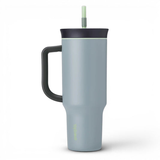 Owala FreeSip 40oz (1.18L) Insulated Tumbler with Handle & Straw | Stainless Steel Travel Mug