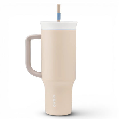 Owala FreeSip 40oz (1.18L) Insulated Tumbler with Handle & Straw | Stainless Steel Travel Mug