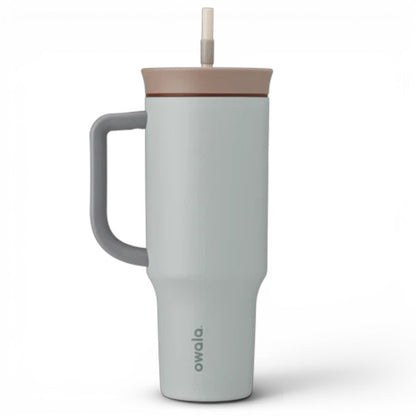 Owala FreeSip 40oz (1.18L) Insulated Tumbler with Handle & Straw | Stainless Steel Travel Mug