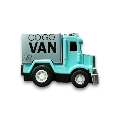 Joy Junction 1:64 Mini Racer Alloy Metal GoGo Van Toy with Pull-Back Action – Mini Delivery Van Diecast Vehicle for Kids (3+ Years)