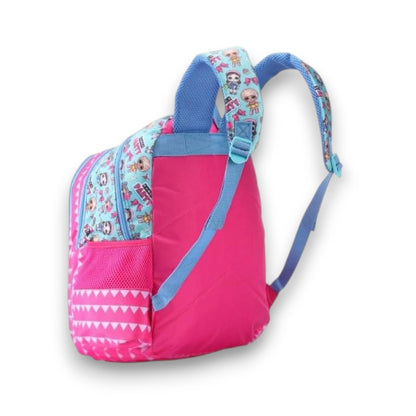 Striders LOL Surprise Kids School Backpack 16 Inch – Get Ur Party On Pink Girls School Bag