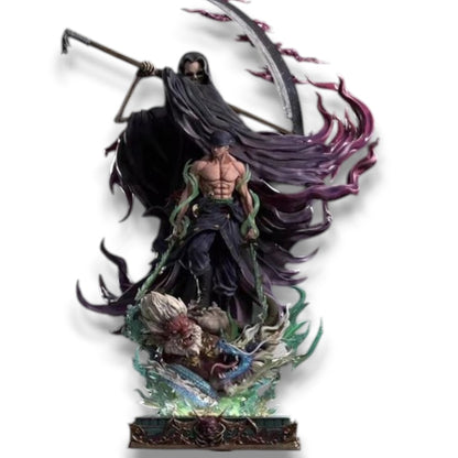 Ultimate Action One Piece Roronoa Zoro 26 CM Grim Reaper Statue Figure | Anime Collectible PVC Action Display Model
