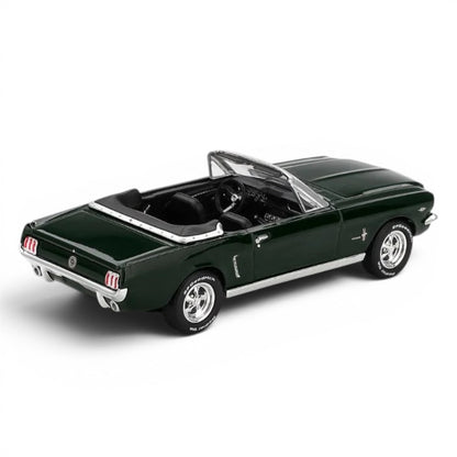 Mini GT 1:64 (Blister Pack) Ford Mustang Convertible 1964 Highland Green Diecast Model Car