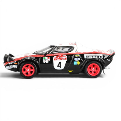 Mini GT 1:64 Lancia Stratos HF #4 1978 Rally Sanremo Winner Diecast Model Car