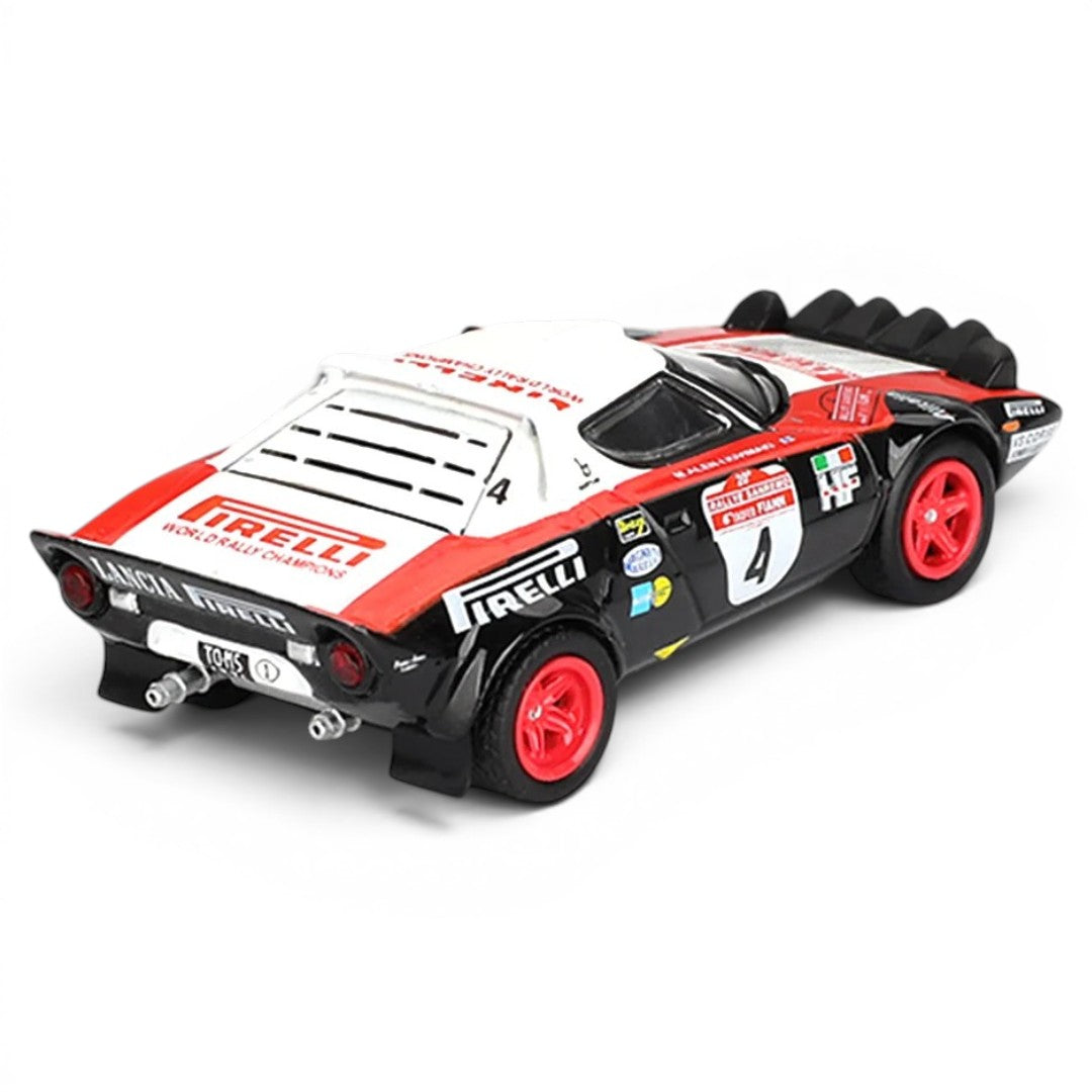 Mini GT 1:64 Lancia Stratos HF #4 1978 Rally Sanremo Winner Diecast Model Car