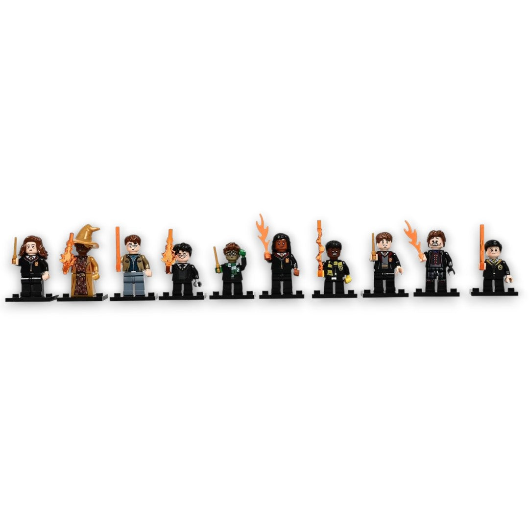 Harry Potter 20-Piece Building Block Minifigure Set | Wizarding World Character Collection with Accessories | Compatible Brick Figures for Kids 6+