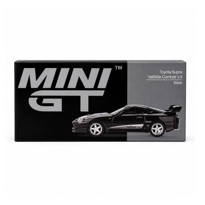 Mini GT 1:64 Toyota Supra VeilSide Combat V-II Black Diecast Model Car