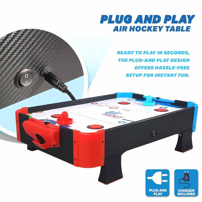 Simarr Air Hockey Big Table Game – Electric Air Hockey Board with Pucks & Paddles for Kids and Family