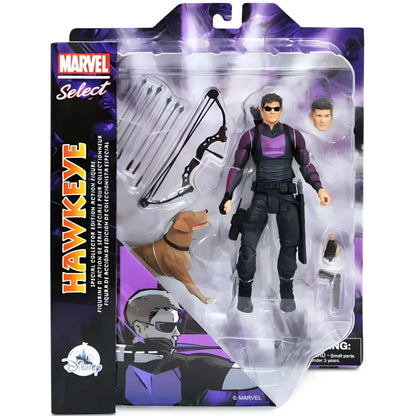 Marvel Hawkeye (with Lucky the Pizza Dog) Action Figure (Special Collector Edition) - Jaiman Toys