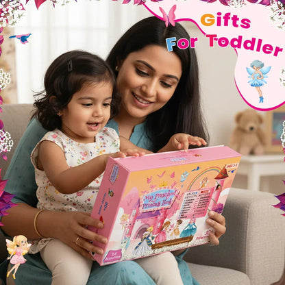My Preschool Princess Book – Educational Velcro Activity Learning Set for Kids (Age 2–5)