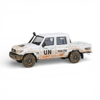 PARA64 1:64 2014 Toyota Land Cruiser LC79 UN MINUSCA Diecast Model – Limited Edition Collectible