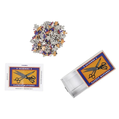 Jigsaw Nation Vintage Matchbox Mini Jigsaw Puzzle Set – Retro Matchbox Style Puzzle Collection