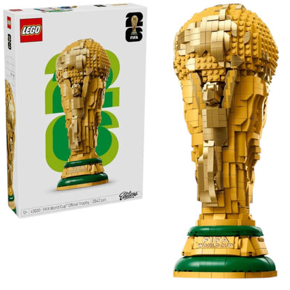 LEGO 43020 Icons FIFA World Cup Trophy – Official Collectible Display Set, 2842 Pieces