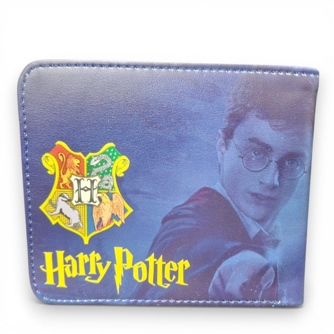 Harry Potter Themed Wallet – Magical Character Print Bi-Fold Wallet for Fans, Stylish Everyday Wallet