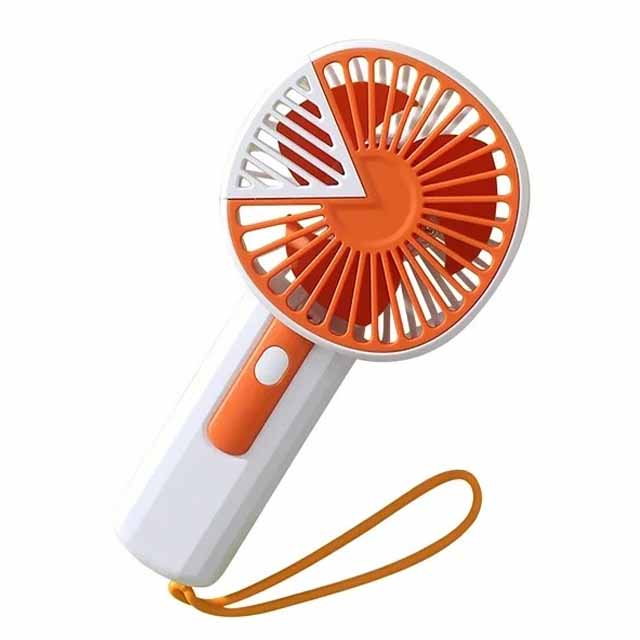 Portable Handheld Mini Fan – Lightweight Personal Cooling Fan with Wrist Strap for Travel, Office & Outdoor Use (Pack of 1)