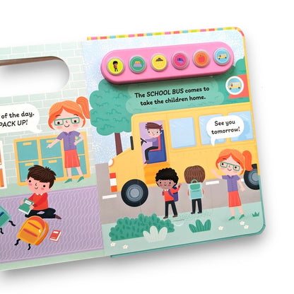 North Parade I Want to Be a Teacher Light & Sound Lift-the-Flap Book for Kids