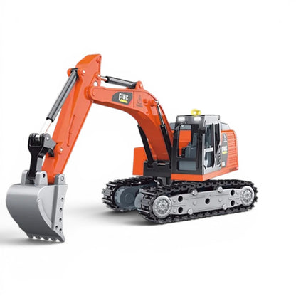 TRASPED HG4-413 1:64 Scale Mini RC Excavator | Alloy Bucket | 270° Rotation | App Control | Lights & Sound