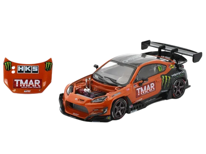 POP RACE Pandem Toyota GR86 Daigo Saito Formula Drift Japan 2022 1:64 Die-Cast Car Model