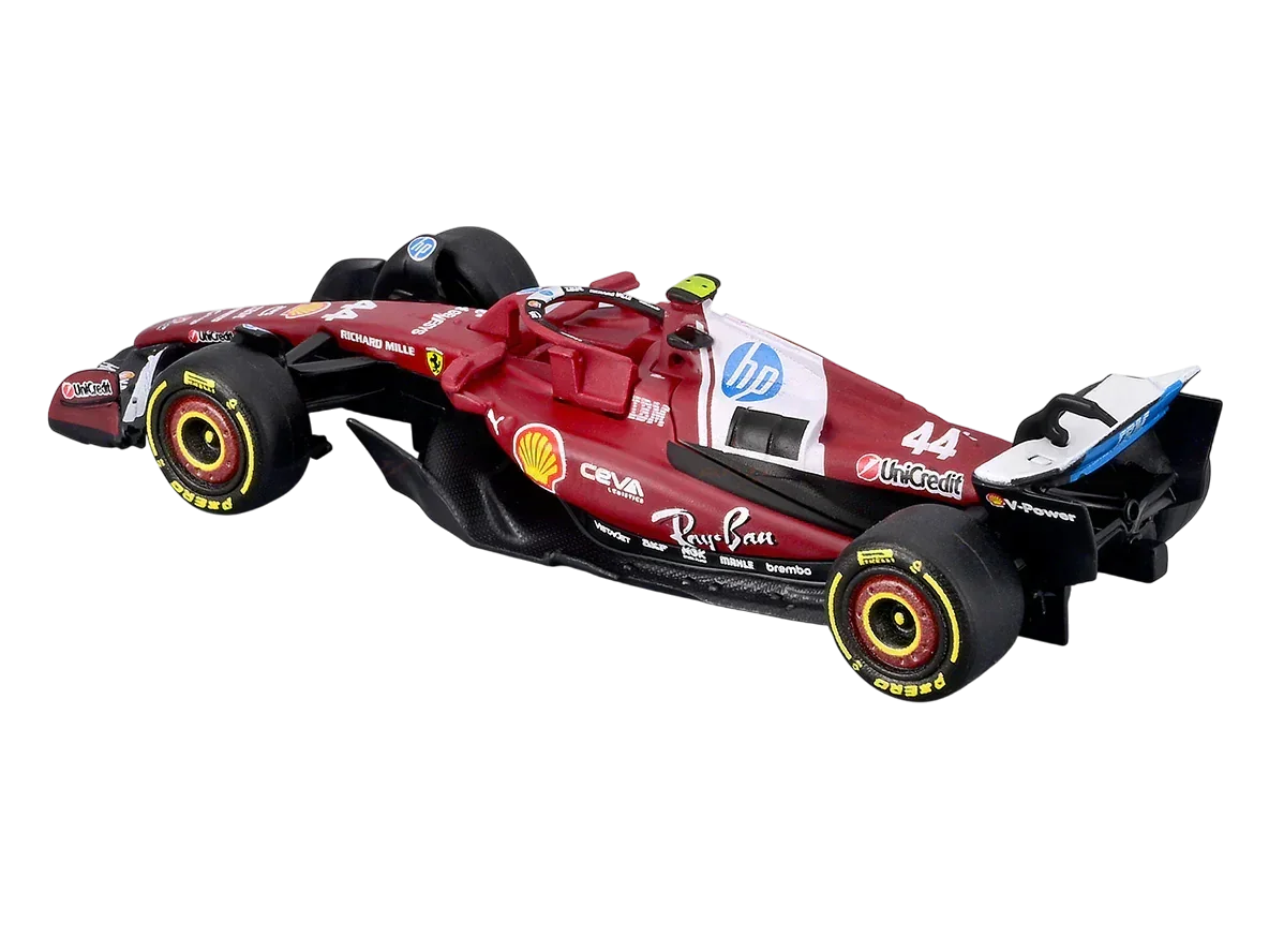 Bburago 1:64 Ferrari SF-25 #44 Lewis Hamilton Australian GP 2025 Diecast Formula 1 Car