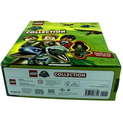 LEGO Jurassic World Collection – 8 LEGO Books with Claire Minifigure & Baby Raptor Building Set for Kids (Ages 6+)