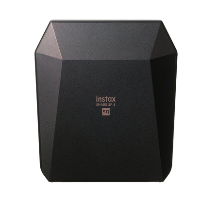 Fujifilm Instax Share SP-3 Square Film Smartphone/Mobile Wireless Instant Photo Printer (Black)