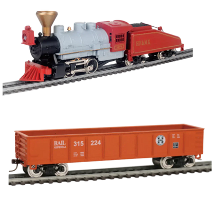 HANFIY HO 1:87 66120 Old Time Steam Locomotive Train Set with Metal Tracks & Controller | 331 cm Track | Beginner Model Railway (14+)- Item No- 66160