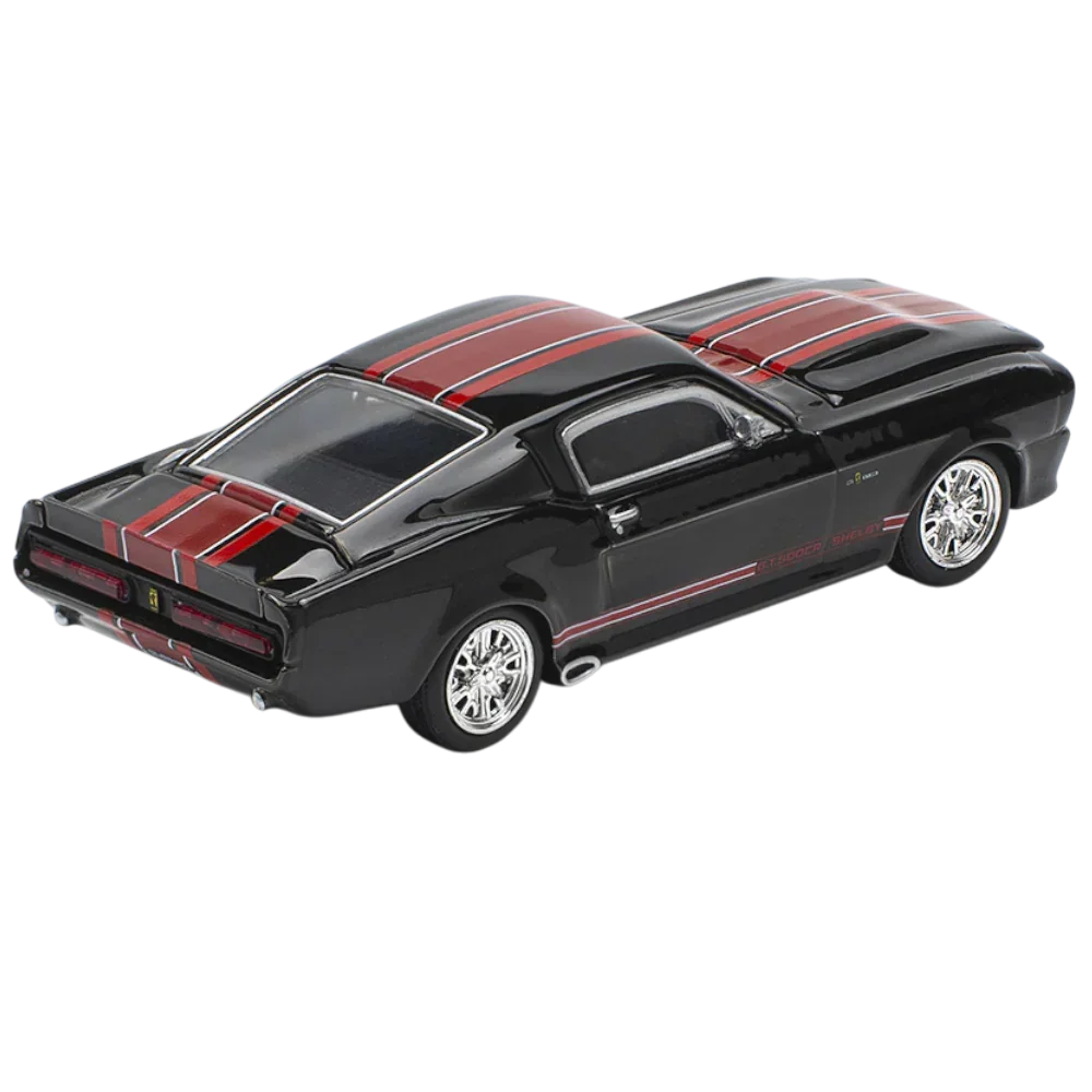 POP RACE Shelby Mustang GT500 Black 1:64 Die-Cast Car Model | PR64-218 Collector Edition