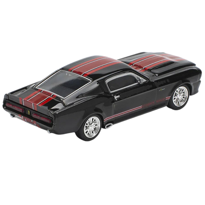 POP RACE Shelby Mustang GT500 Black 1:64 Die-Cast Car Model | PR64-218 Collector Edition
