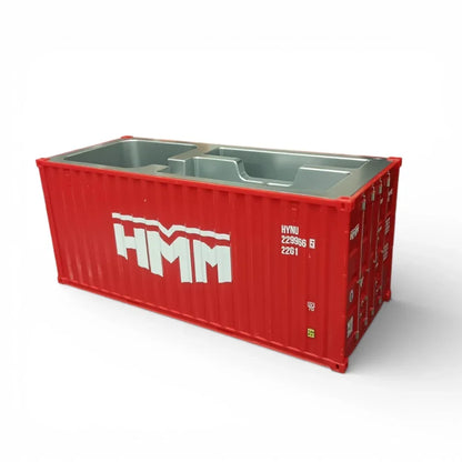 Shipping Container Style Pen Holder – Creative Desk Organizer with Open Top Storage | Industrial Office & Study Table Accessory