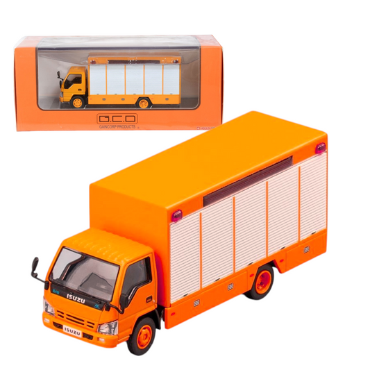 GCD 1:64 Isuzu N Series Truck Yellow (LHD) Die-Cast Model Truck | Premium Collector Edition