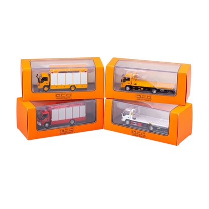 GCD 1:64 Isuzu N Series Truck Yellow (LHD) Die-Cast Model Truck | Premium Collector Edition