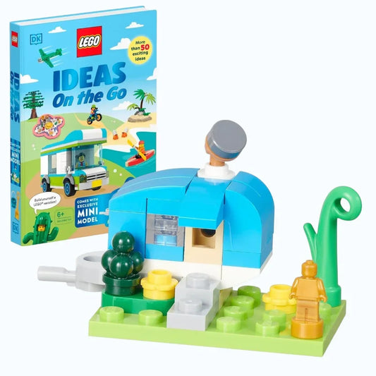 LEGO Ideas On the Go – Hardcover Book with Exclusive LEGO Campsite Mini Model by Hannah Dolan (Author)