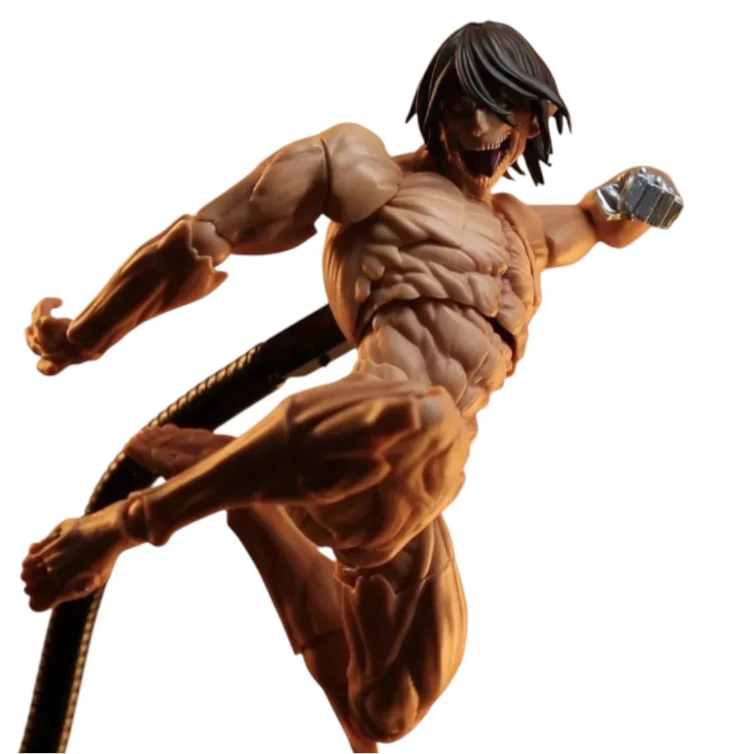 Revoltech Amazing Yamaguchi Attack Titan Action Figure – Anime Collectible