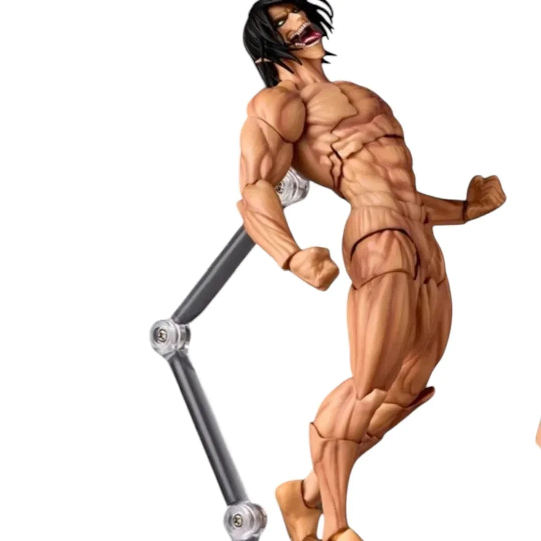 Revoltech Amazing Yamaguchi Attack Titan Action Figure – Anime Collectible
