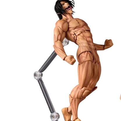 Revoltech Amazing Yamaguchi Attack Titan Action Figure – Anime Collectible