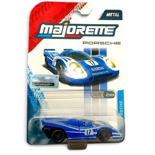 Majorette Porsche 917 Metal Diecast Racing Car with Moving Parts – Premium Collectible Toy Vehicle for Kids & Collectors