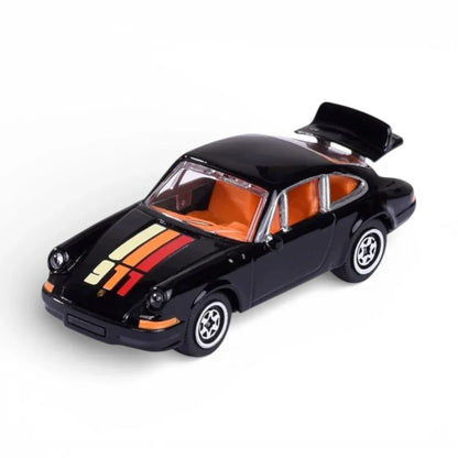 Majorette Metal Porsche 911 Carrera RS 2.7 Black Diecast Car – Classic Collector Toy with Moving Parts