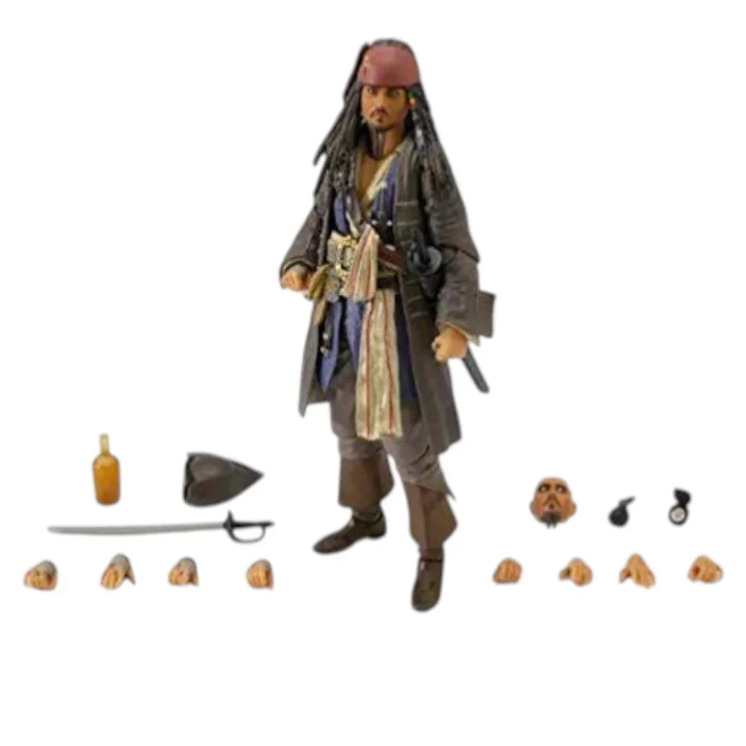 Jack Sparrow Collectible Action Figure – Captain Edition