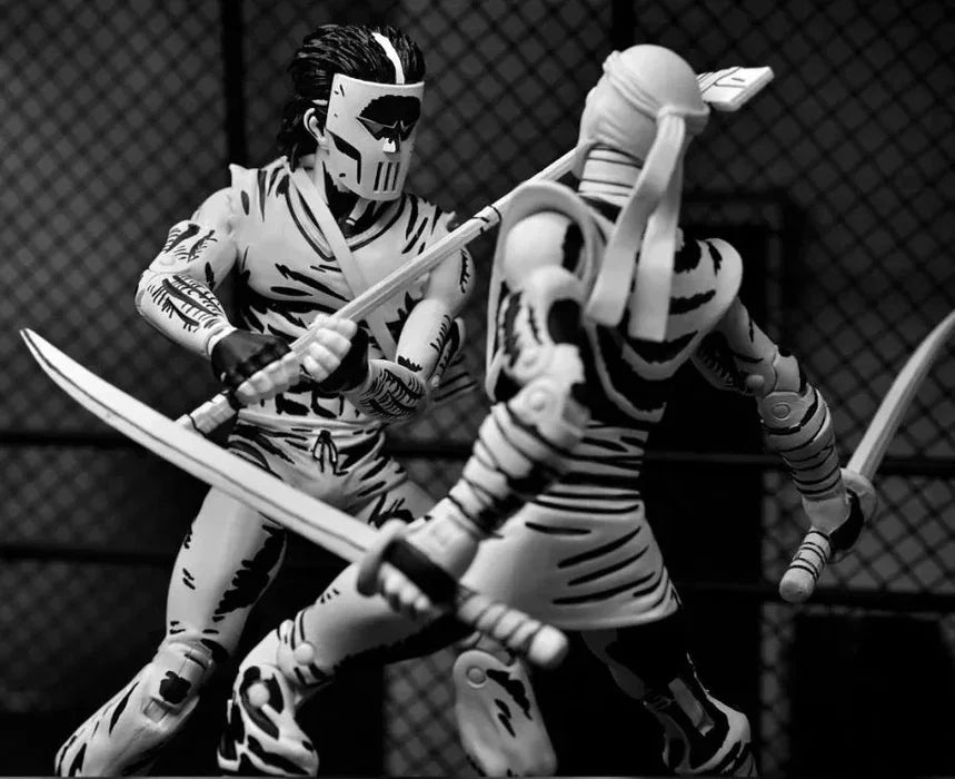 NECA TMNT Mirage Comics Casey Jones Black & White Variant Action Figure - Jaiman Toys