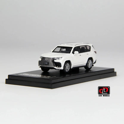 LCD Models 1:64 Lexus LX600 White Die-Cast Model SUV | Premium Collectible Miniature