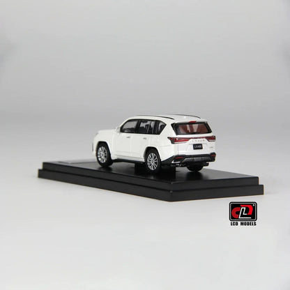 LCD Models 1:64 Lexus LX600 White Die-Cast Model SUV | Premium Collectible Miniature
