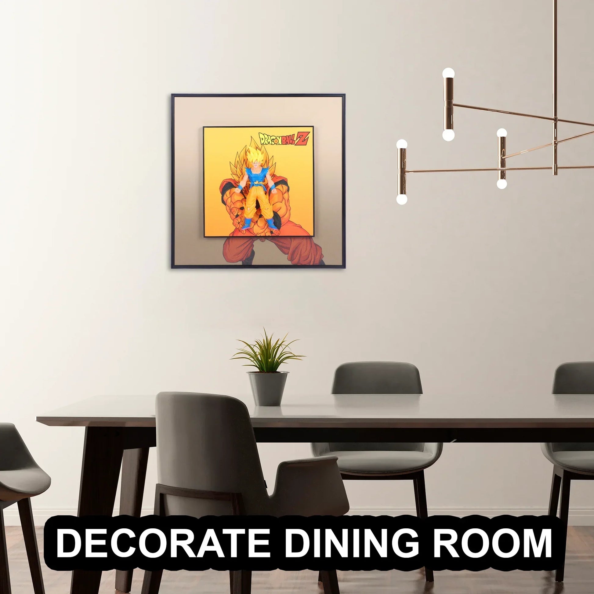 3D Demon Slayer Action Figure Decorative Wall Frames – 40x40 cm | Perfect for Racing Enthusiasts | Eye-Catching Room Decor | Ideal Gift for Bike Lovers & Collectors - Jaiman Toys